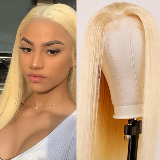 Blonde lace front wig 13*4