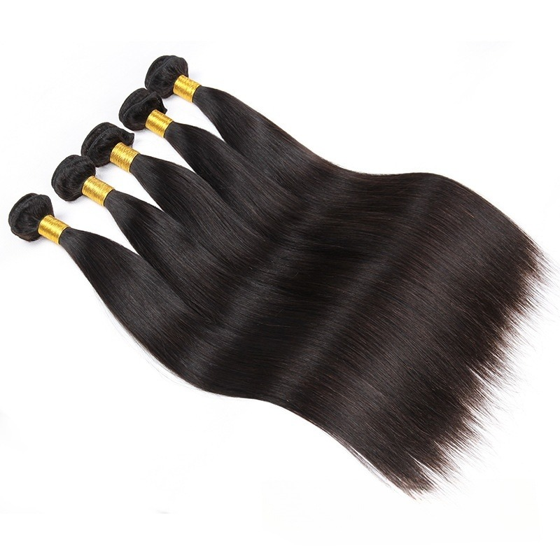 Human hair straight remy hair