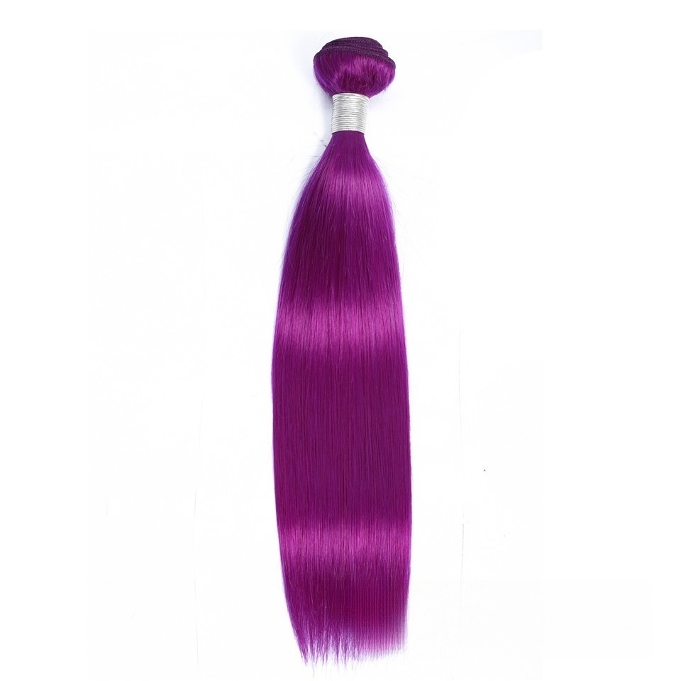 Purple 100%human hair STW bundle