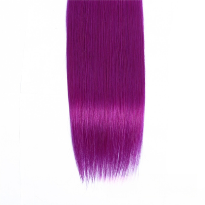 Purple 100%human hair STW bundle